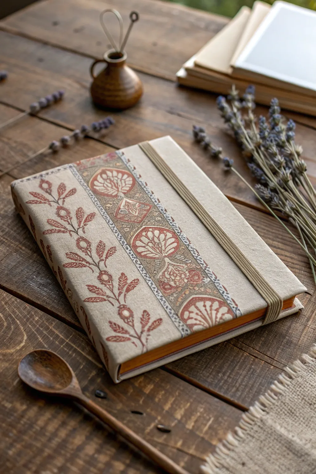 Capture the essence of culinary passion with a personalized handmade recipe book, the perfect gift for the chef in your life.