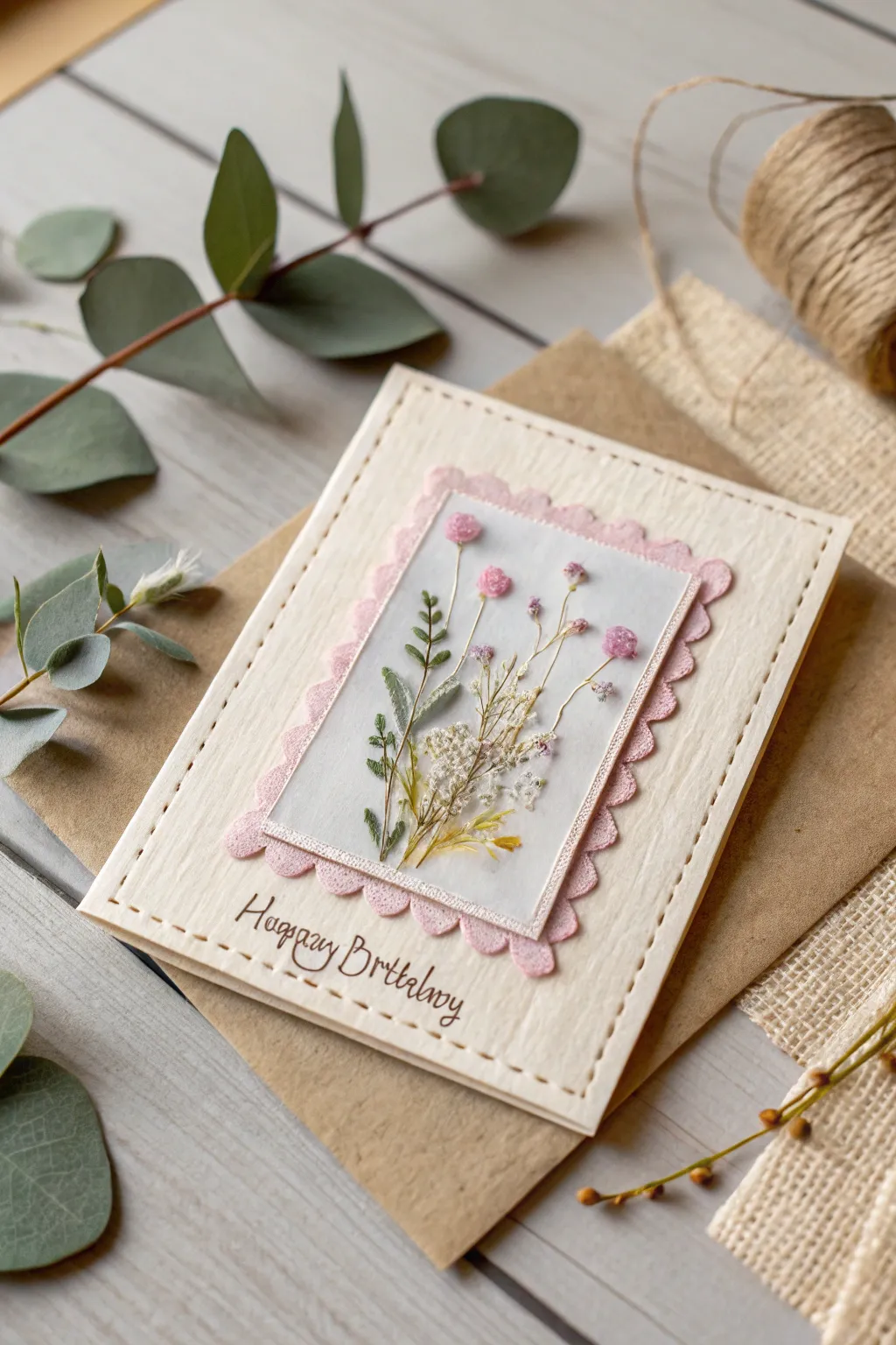 Give the gift of art with a handmade birthday card that doubles as a miniature gallery.