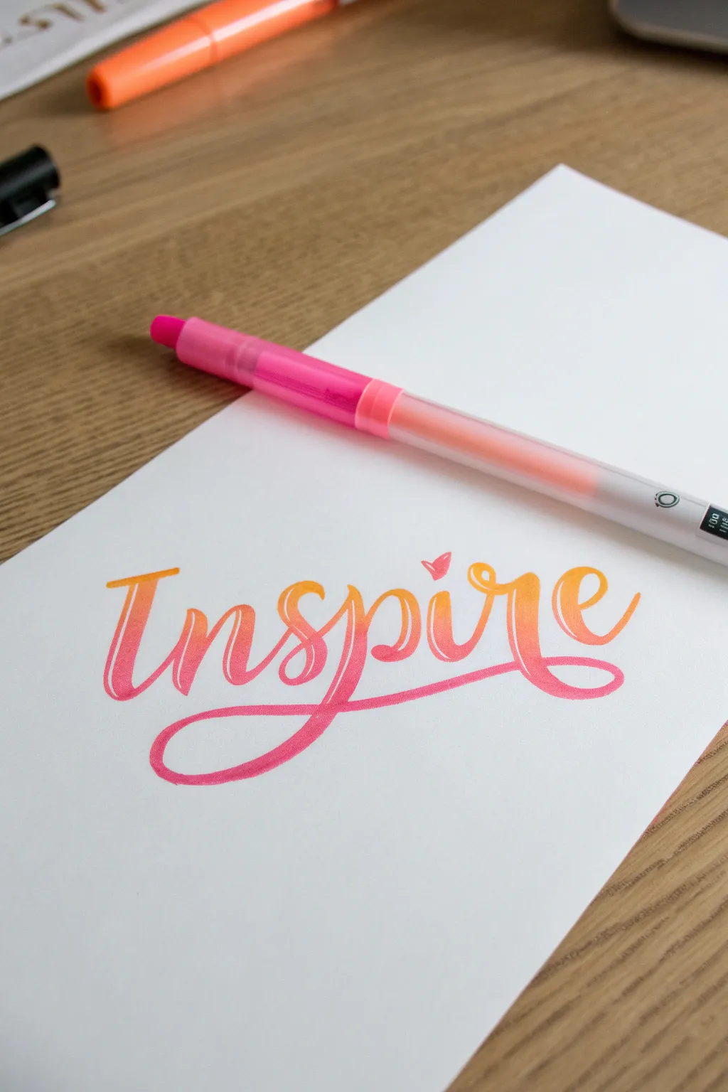 Let your words shine with vibrant highlighter lettering! Add energy and emphasis to every stroke.