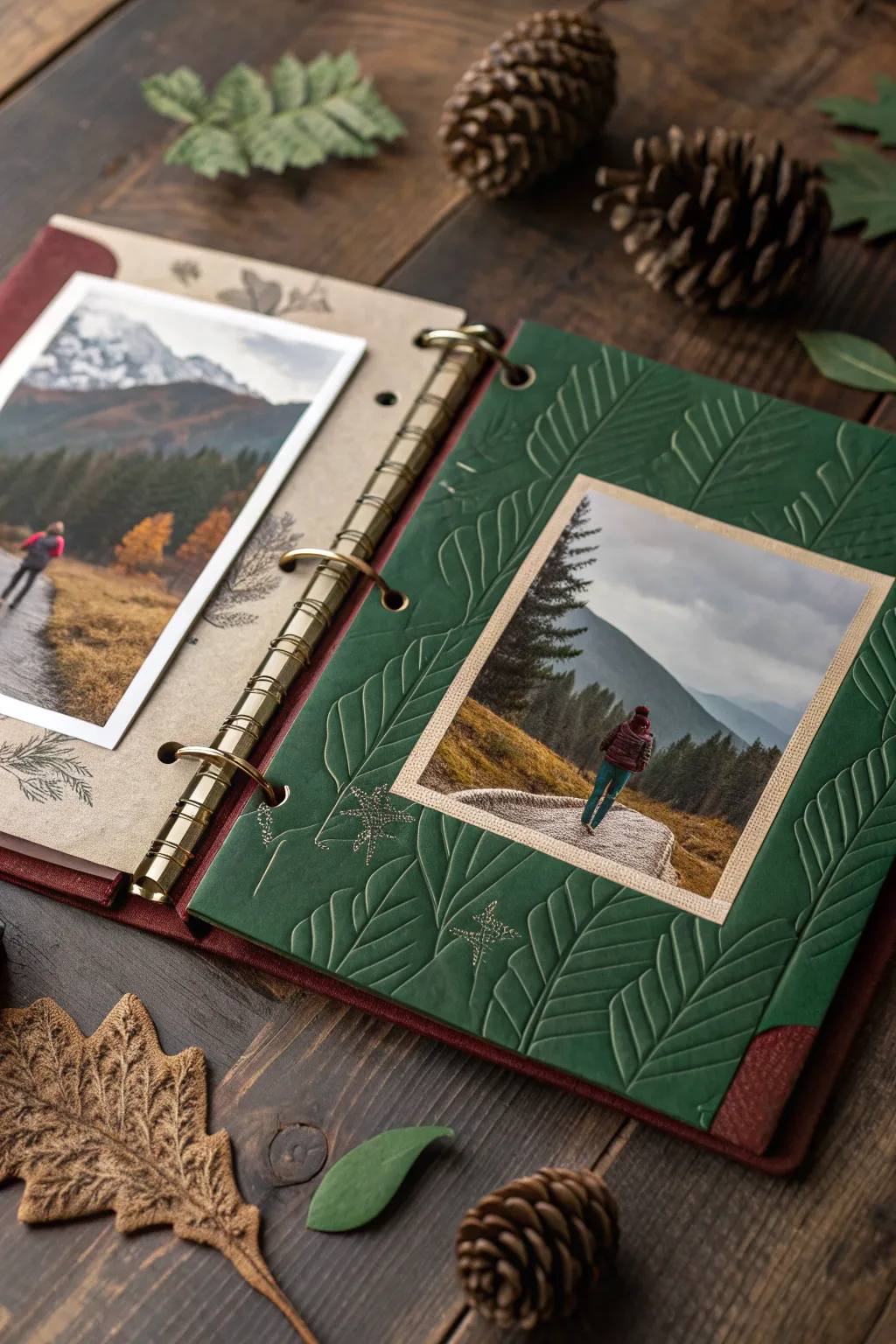 Capture your hiking adventures with earthy elegance and masterful craftsmanship.