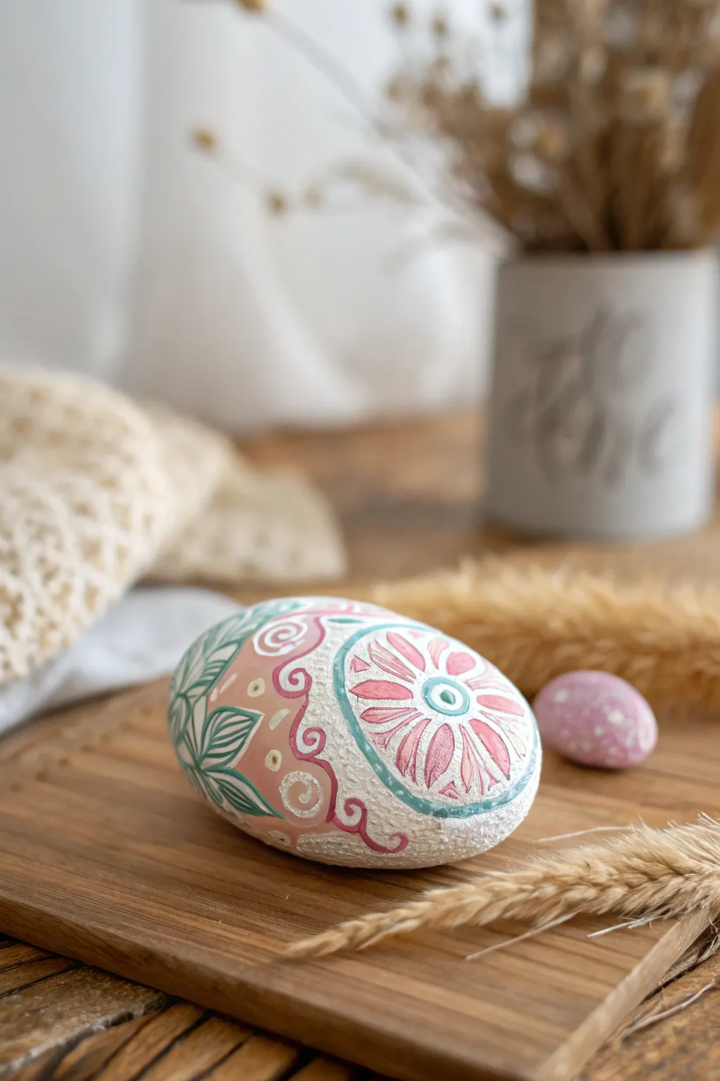 Transform simple stones into stunning art pieces; these painted rocks are perfect for adding a personal touch to any space.