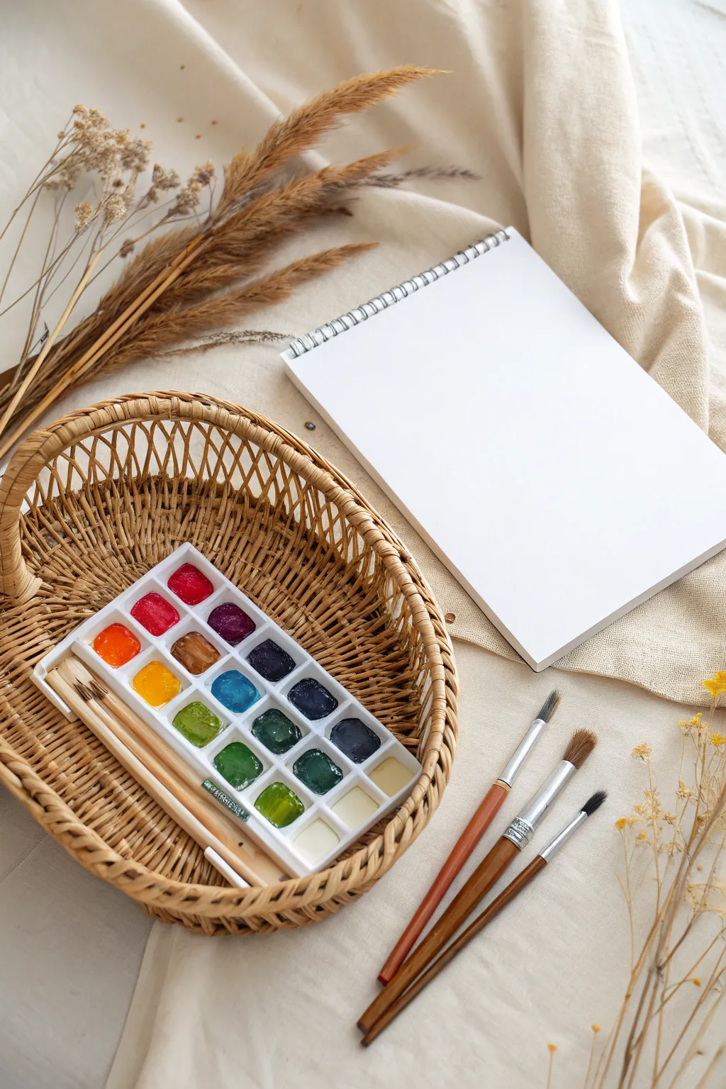 Spark creativity with this beautifully curated watercolor gift set—perfect for a peaceful artistic adventure.