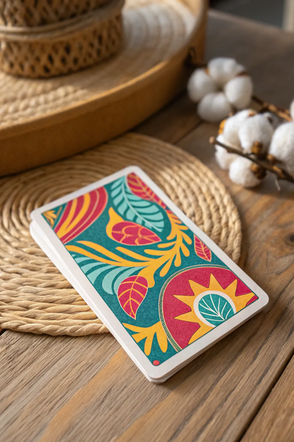 Infuse your readings with energy and color through vibrant, handmade tarot cards.