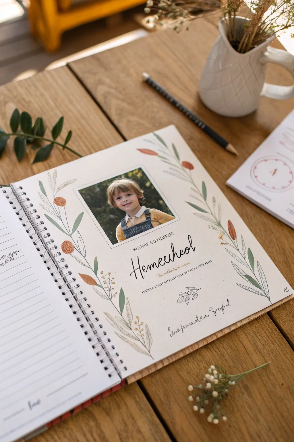 Celebrate creativity with personalized homeschool yearbook pages that capture the artistic essence of your child's imagination.