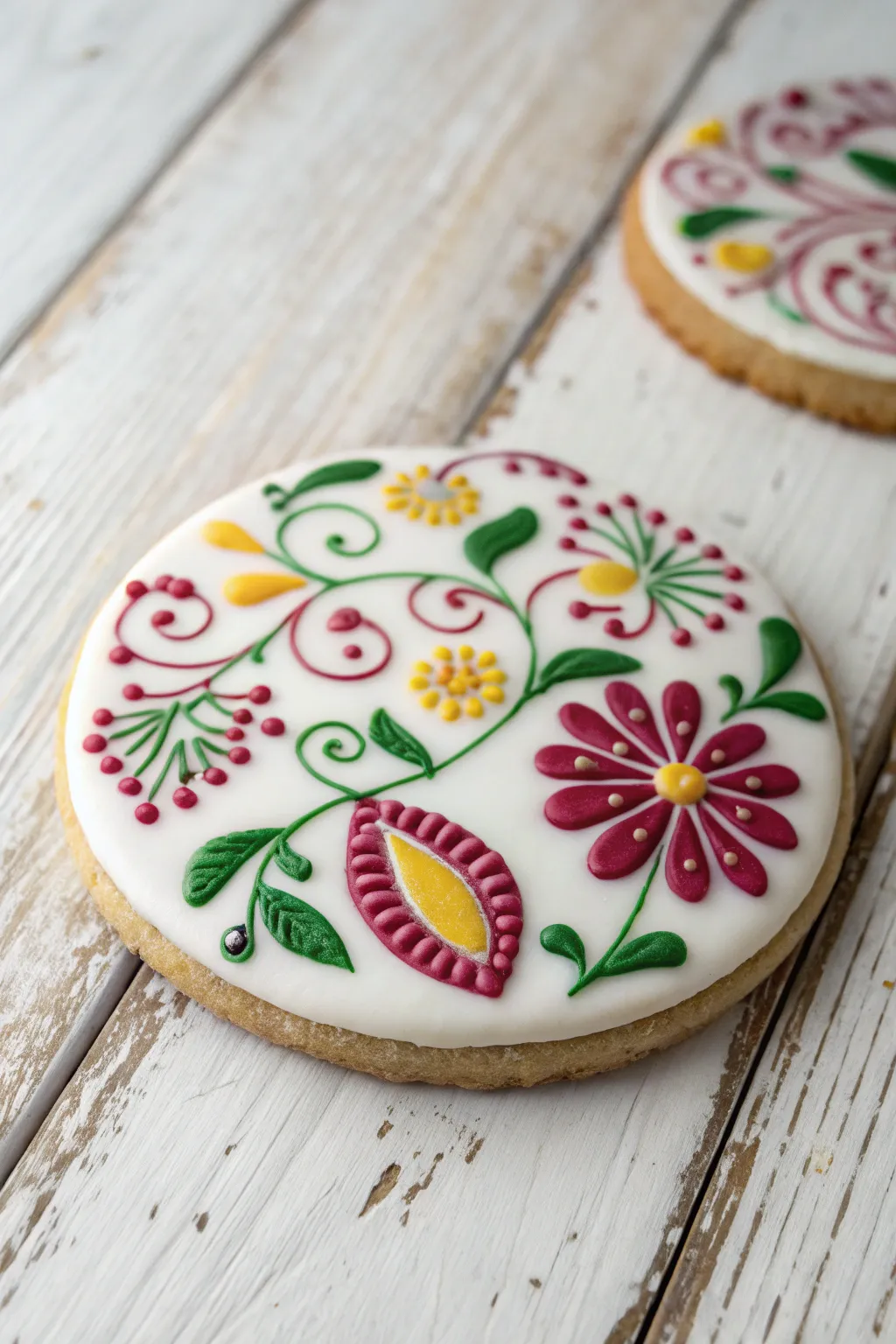 Elevate your cookie game with stunning floral designs that bring garden charm to your table.
