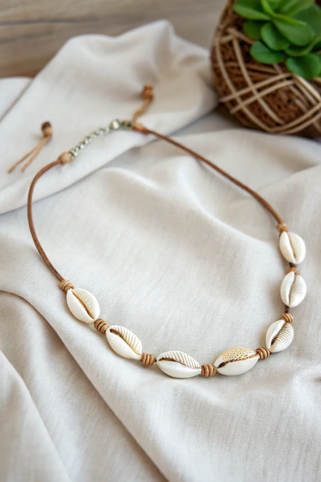 Embrace coastal elegance with a seashell choker—where simplicity meets seaside charm.