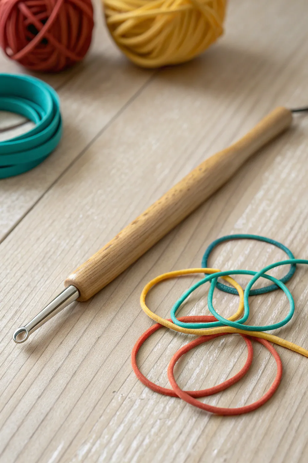 Create stunning rubber band bracelets with the elegance of a crochet hook. #CraftWithStyle