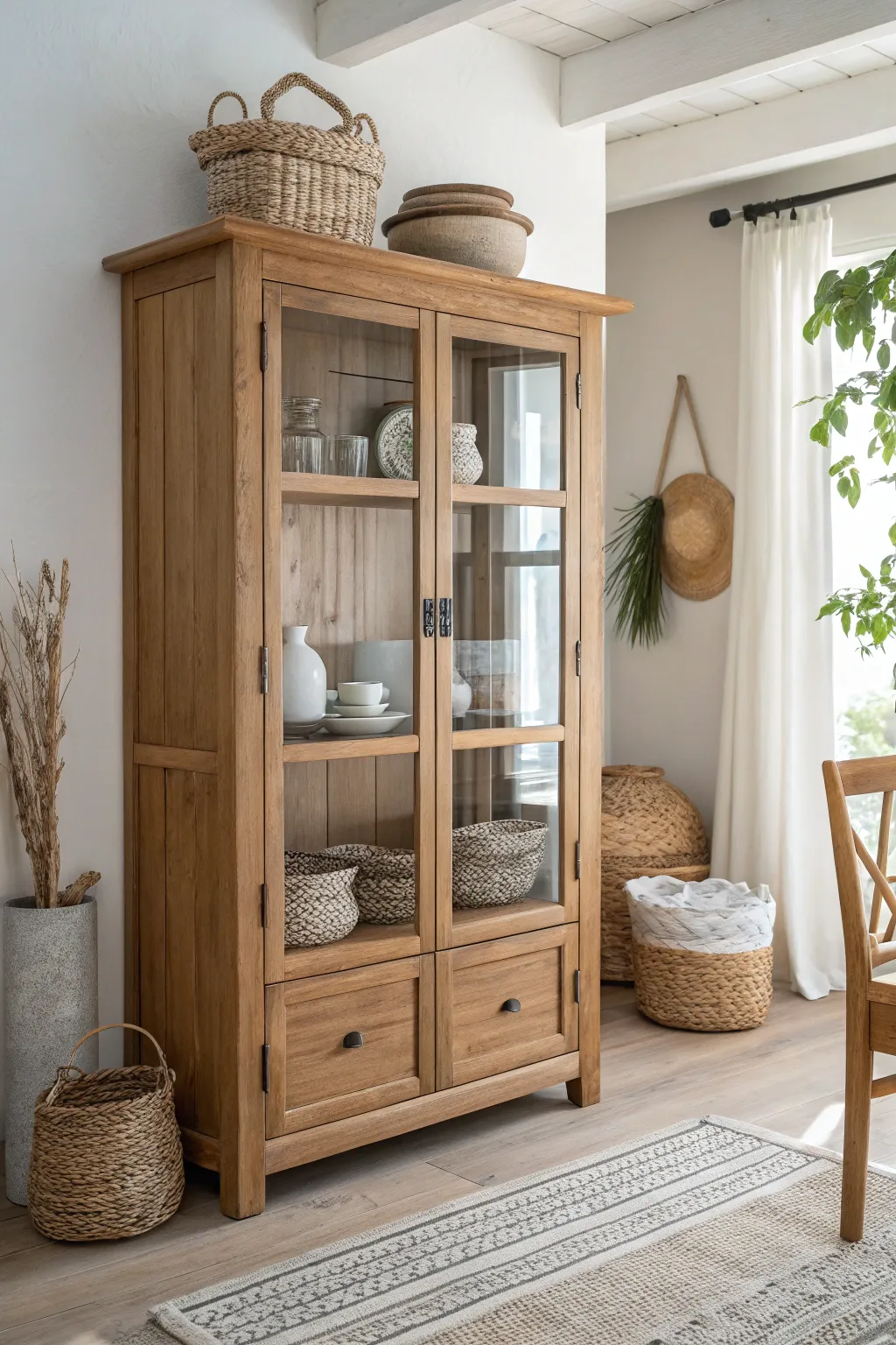 Transform your space with the subtle elegance of frosted glass doors—where mystery meets minimalist charm.
