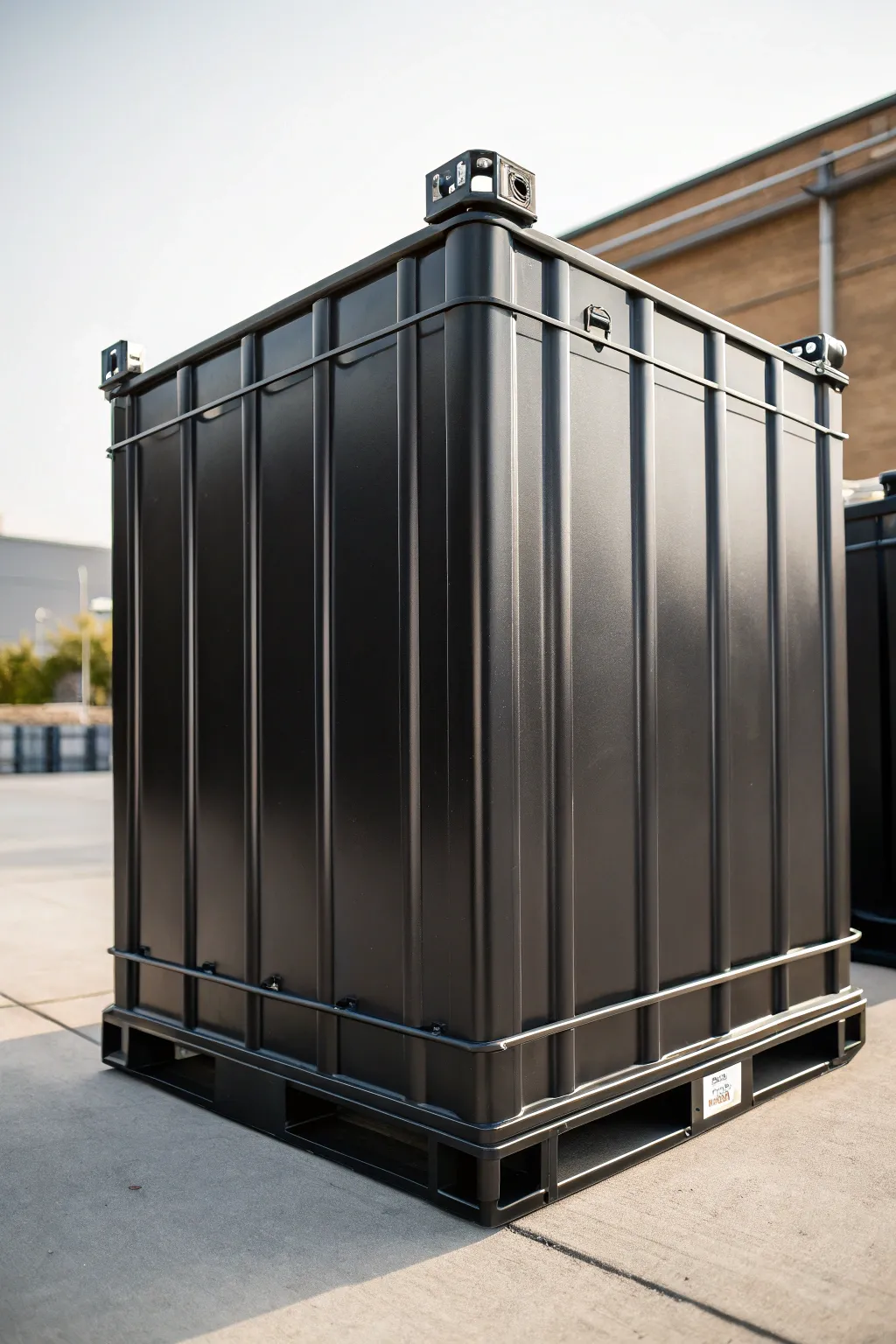 Transform your space with this sleek, minimalist IBC container cover. A perfect blend of modern design and craftsmanship.
