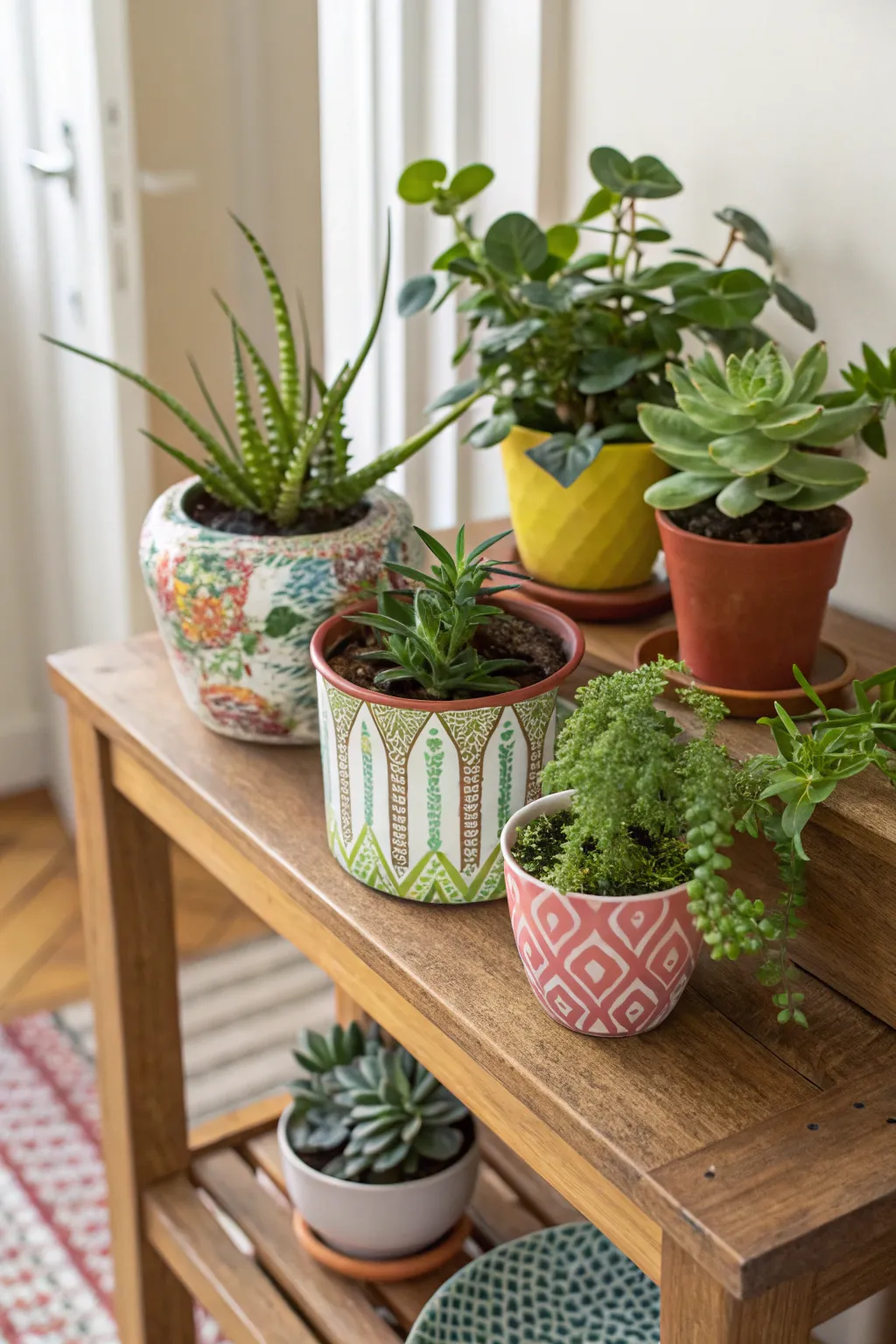 An eclectic mix adds personality and charm.