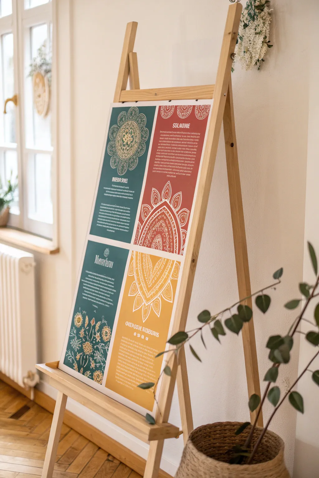Discover the art of storytelling with our interactive poster—a journey through vibrant tales and minimalist design.