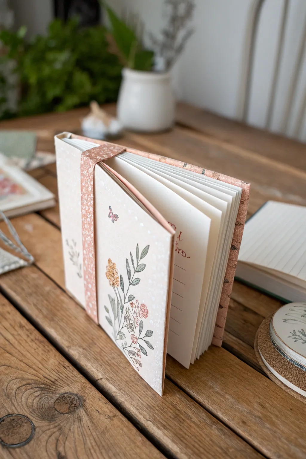 Craft a story within your scrapbook with charming mini flip books, perfect for capturing those extra memories. 🌿📖