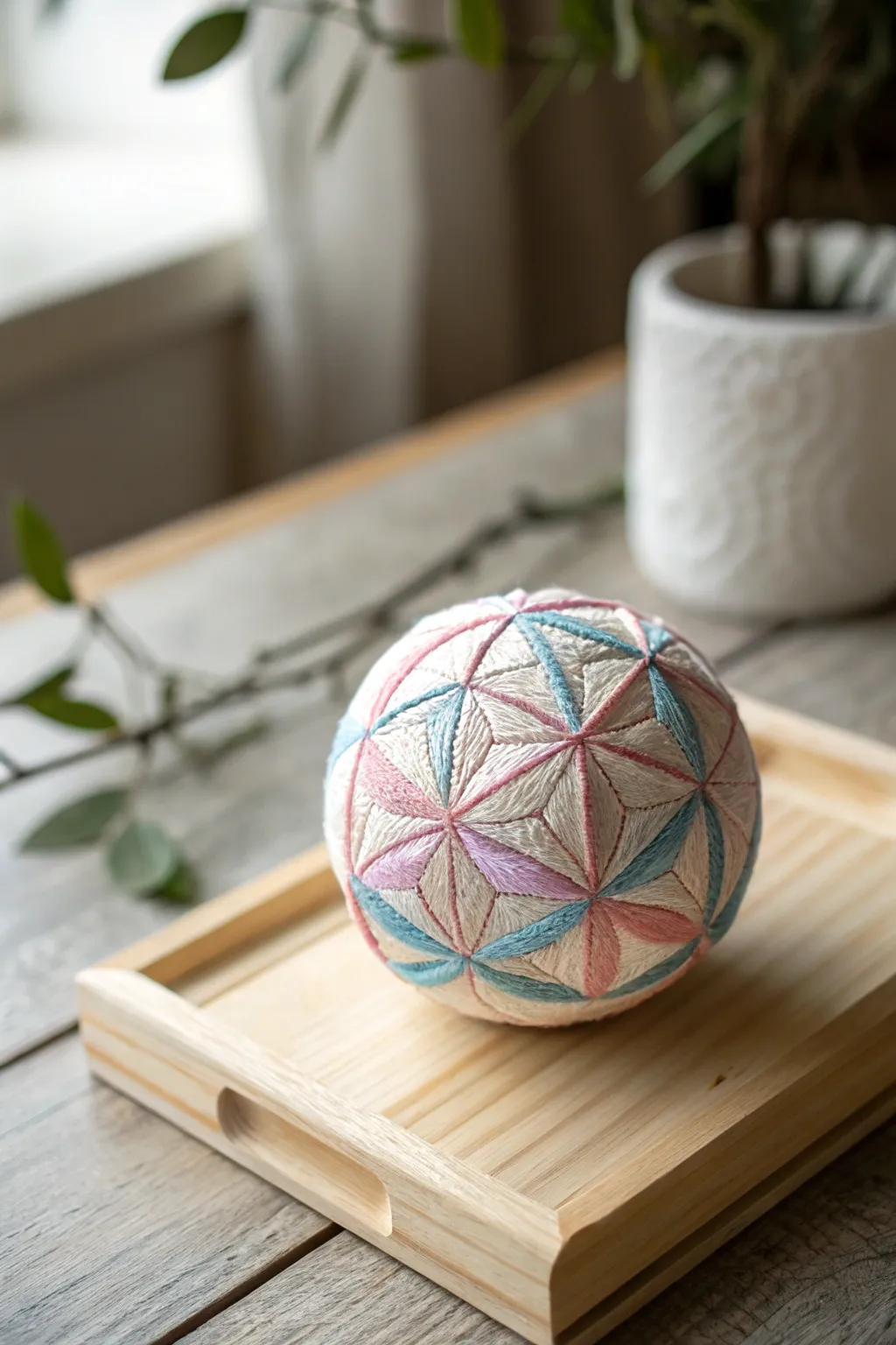 Discover the delicate art of temari balls - where simplicity meets intricate beauty.