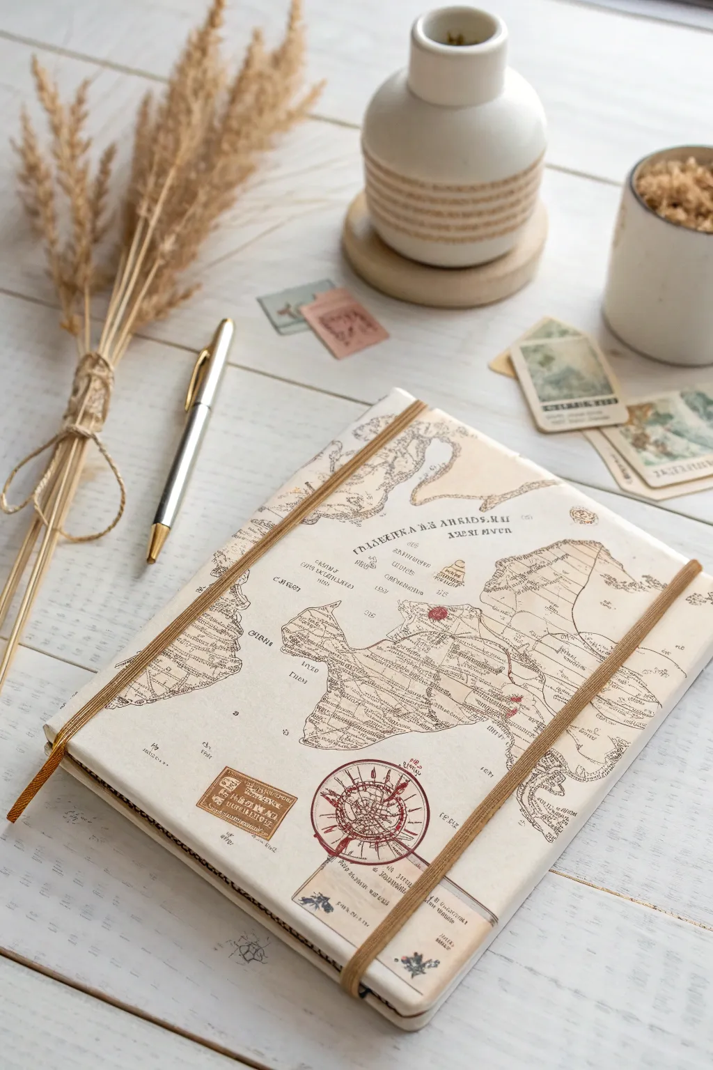 Embark on your next adventure with a journal that inspires wanderlust and dreams.