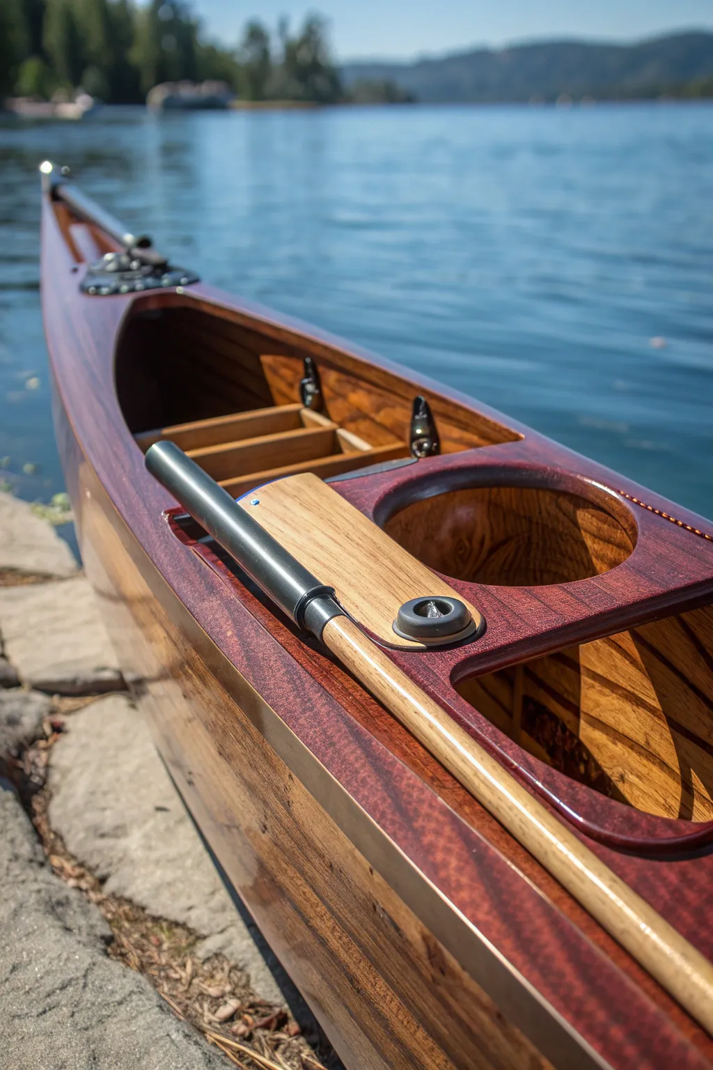 Masterful Craftsmanship: Elevate Your Kayak with a Custom Rod Holder