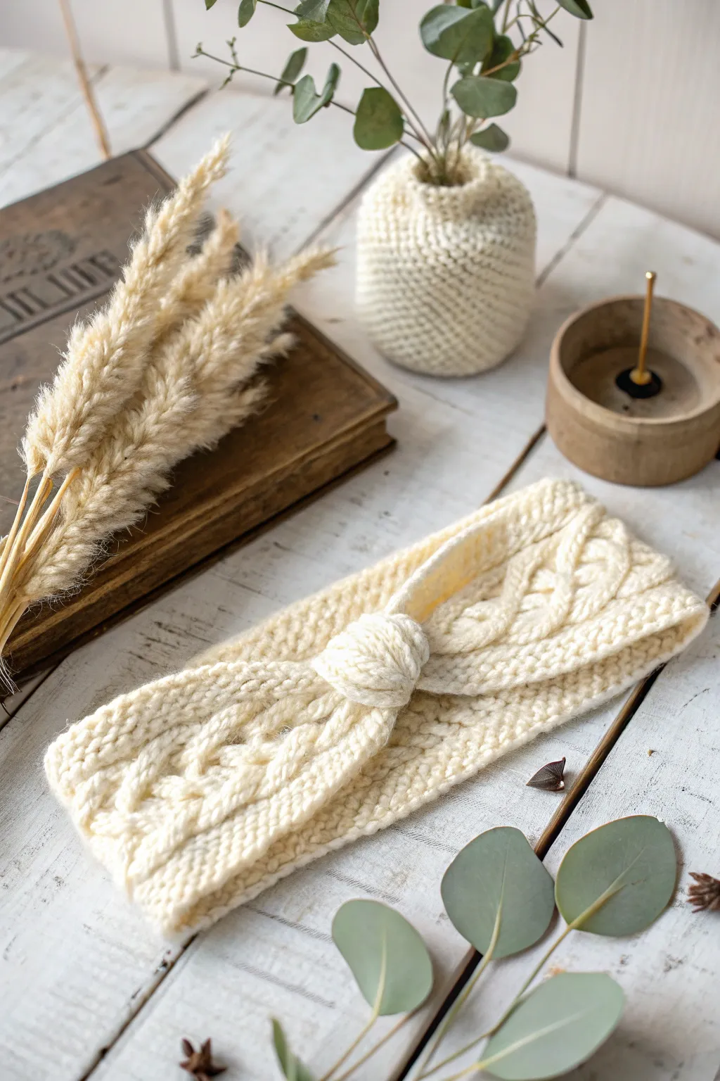 Embrace cozy elegance with this handcrafted knitted headband—where warmth meets minimalist charm.