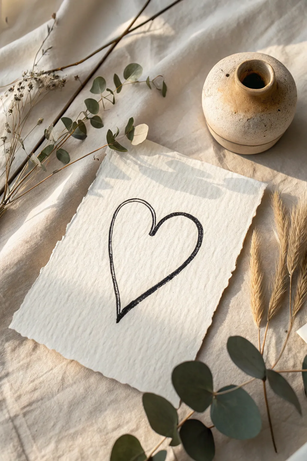 Embrace simplicity and elegance with this minimalist heart design. Perfect for those who find beauty in understated craftsmanship.
