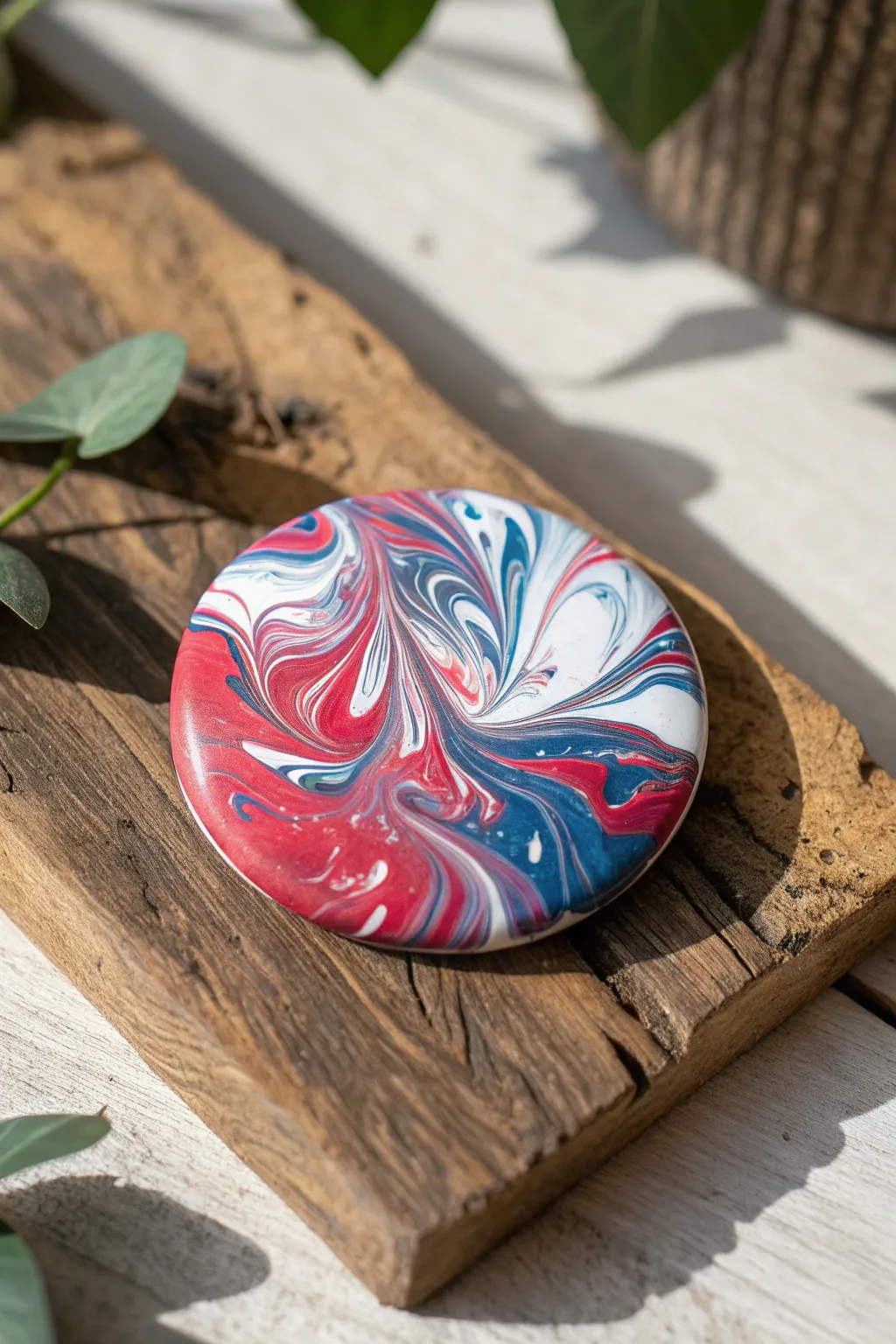 Infuse your space with the captivating charm of marbleized art—where bold colors and simplicity meet elegance.