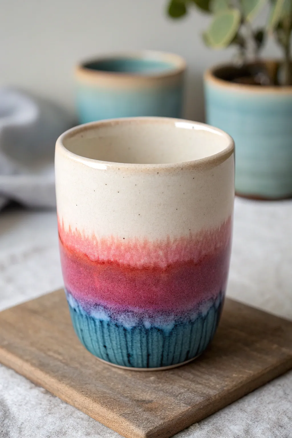 Sip in style: A tumbler that captures the essence of color and craftsmanship.