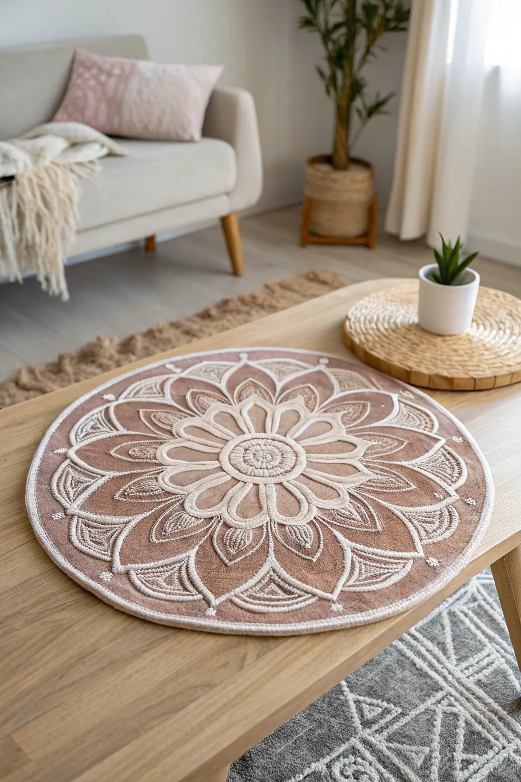 Embrace the tactile elegance of velvet mandalas, where craftsmanship meets serene beauty.