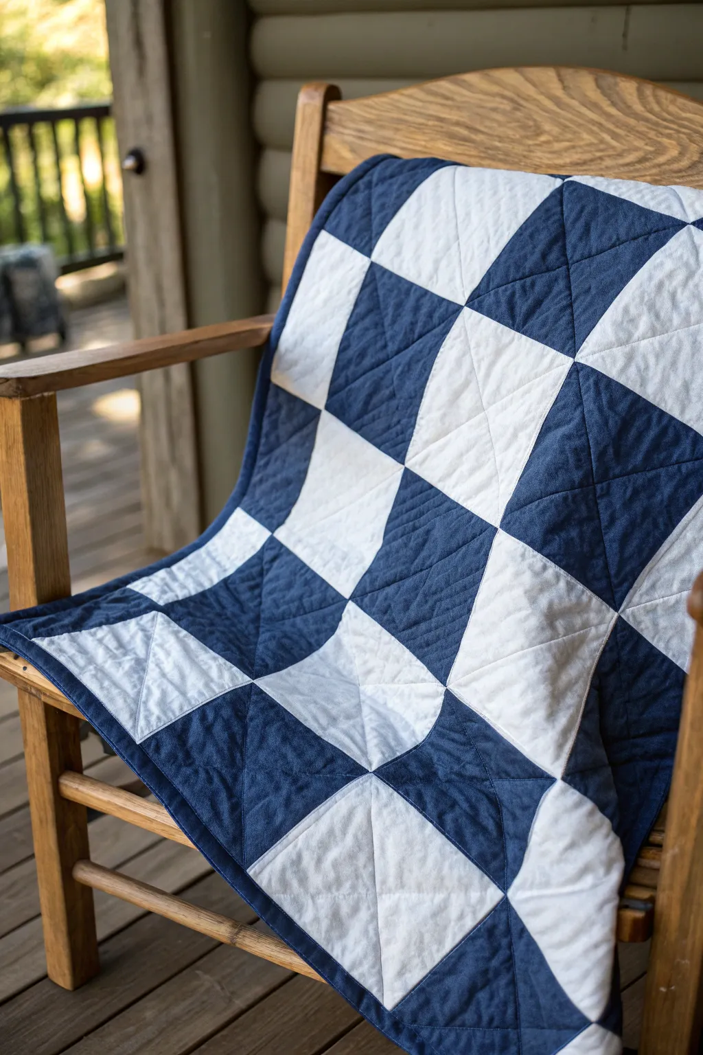 Bold and timeless: embrace the rugged charm of buffalo check in your quilting projects.