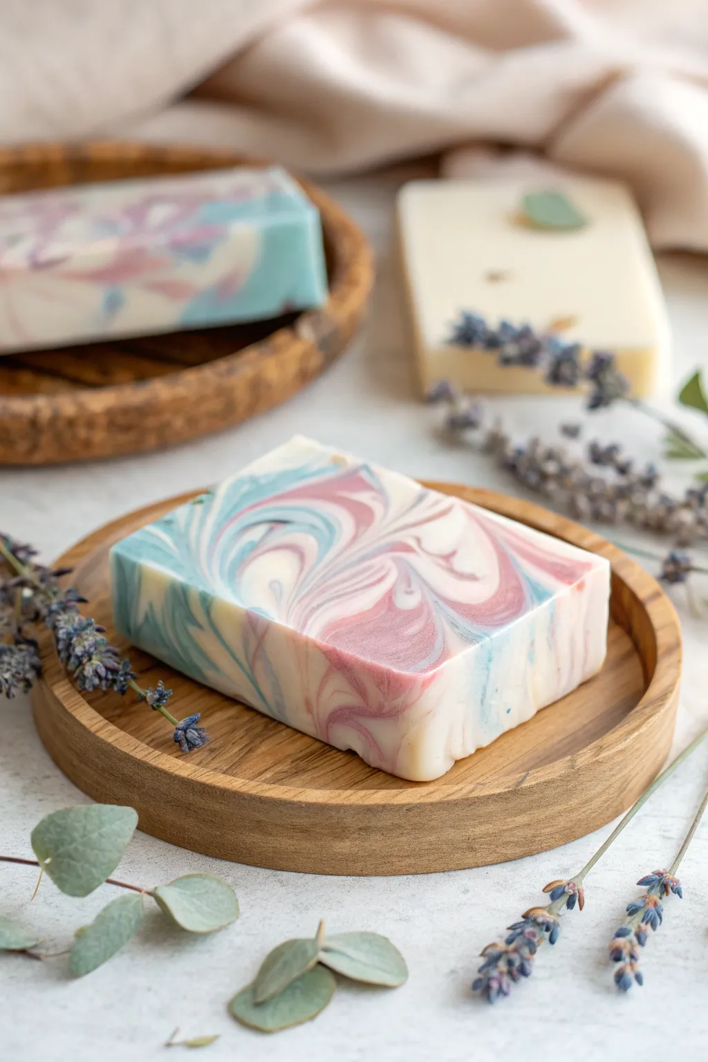 Experience the serene beauty of marbled elegance in your daily skincare routine.