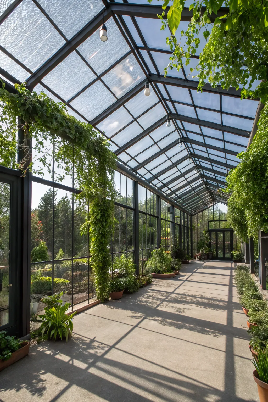 Transform your carport into a lush haven with this stunning greenhouse conversion, where craftsmanship meets nature.
