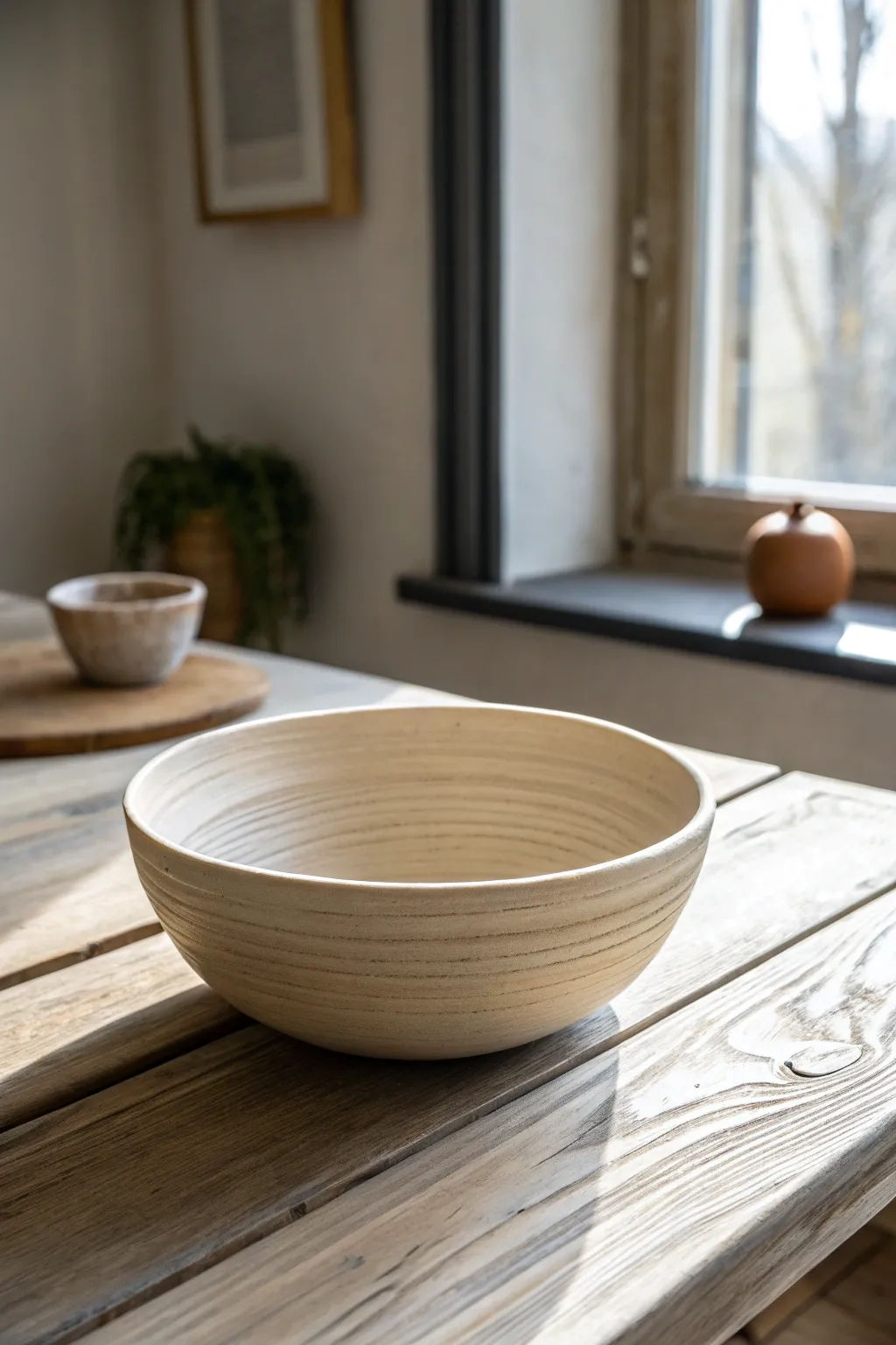 Embrace simplicity with minimalist clay bowls that blend elegance and function.