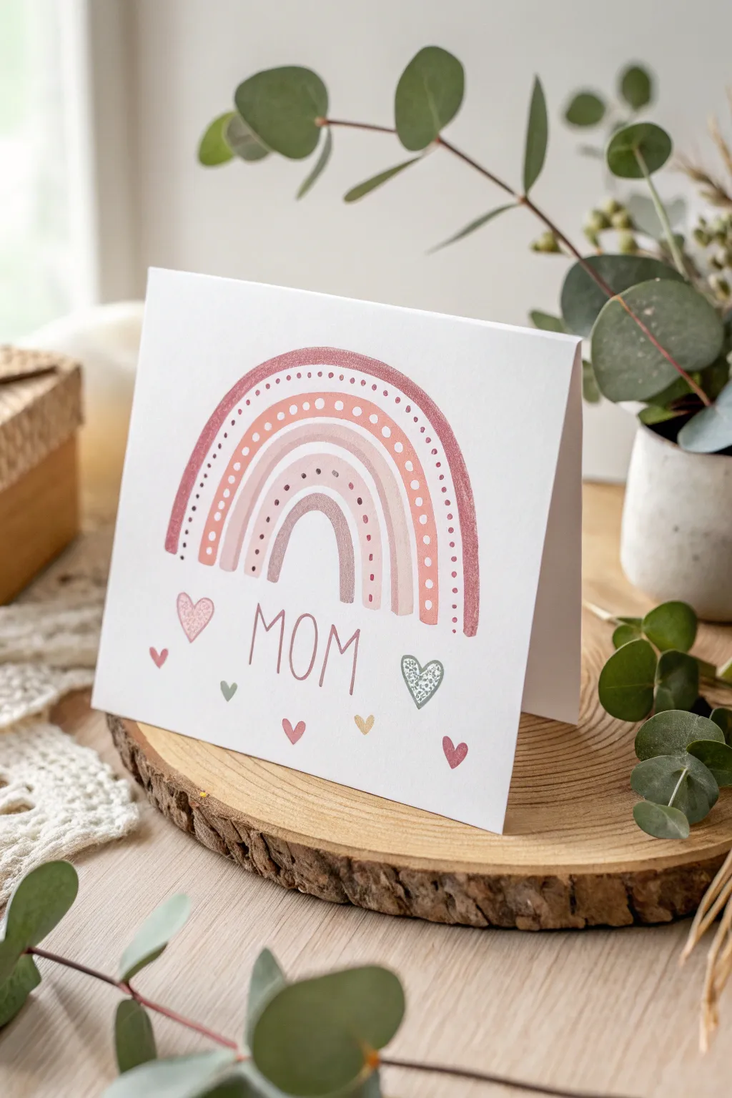 Spread a Rainbow of Love this Mother's Day with a touch of minimalist elegance.
