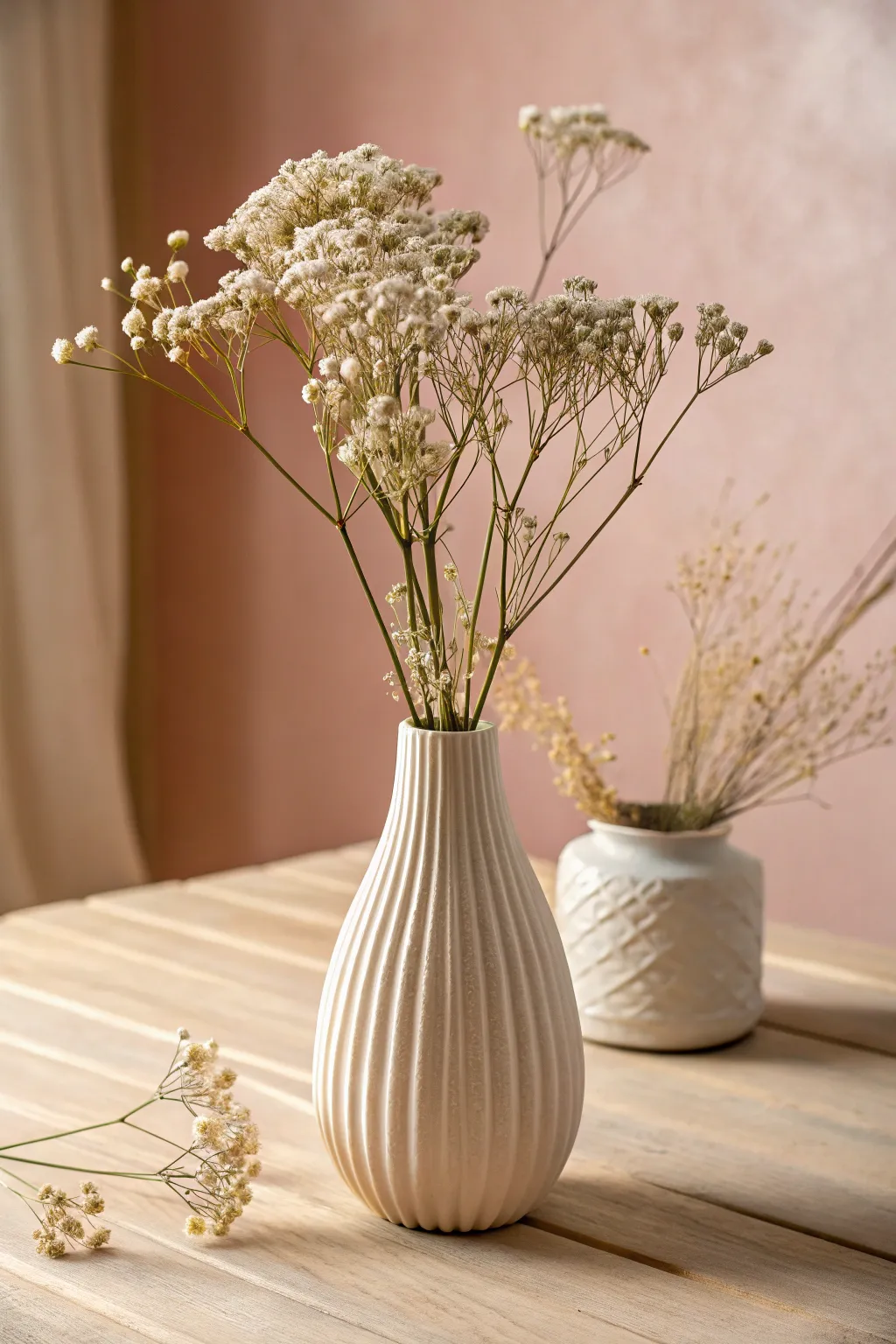 Capture the essence of nature with a pressed flower vase: a timeless touch for any space.