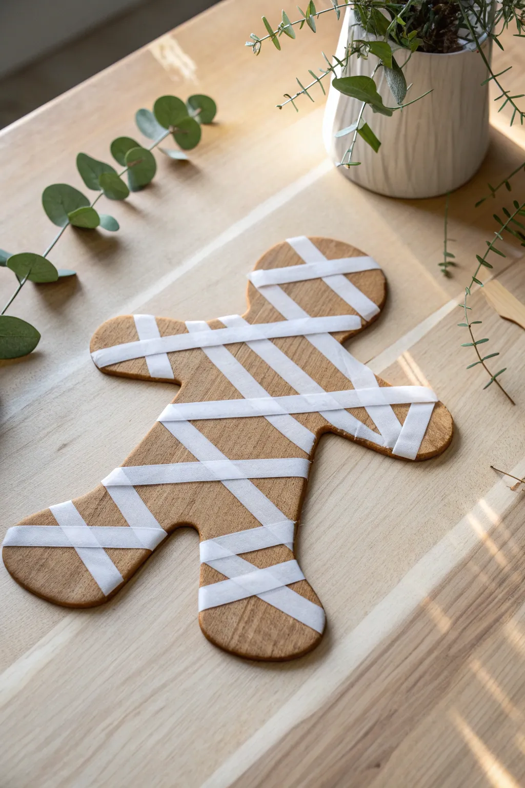 Unleash creativity with this simple yet charming Masking Tape Mummy craft—perfect for little hands and big imaginations!