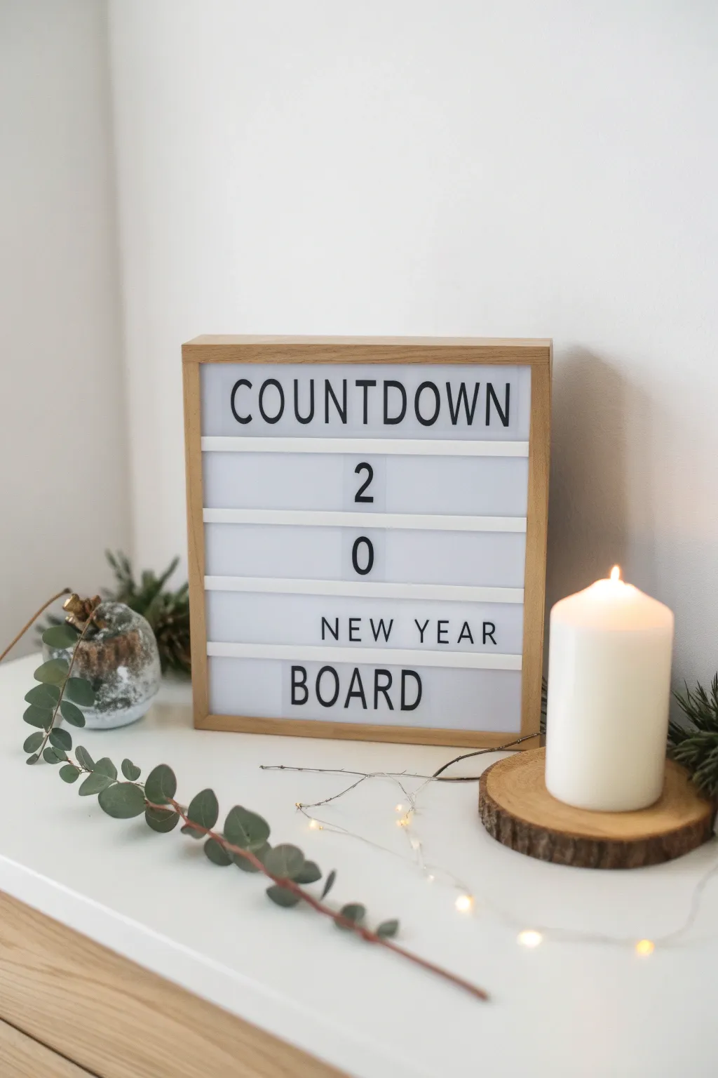 Countdown to Joy: Embrace the New Year with Style and Simplicity.