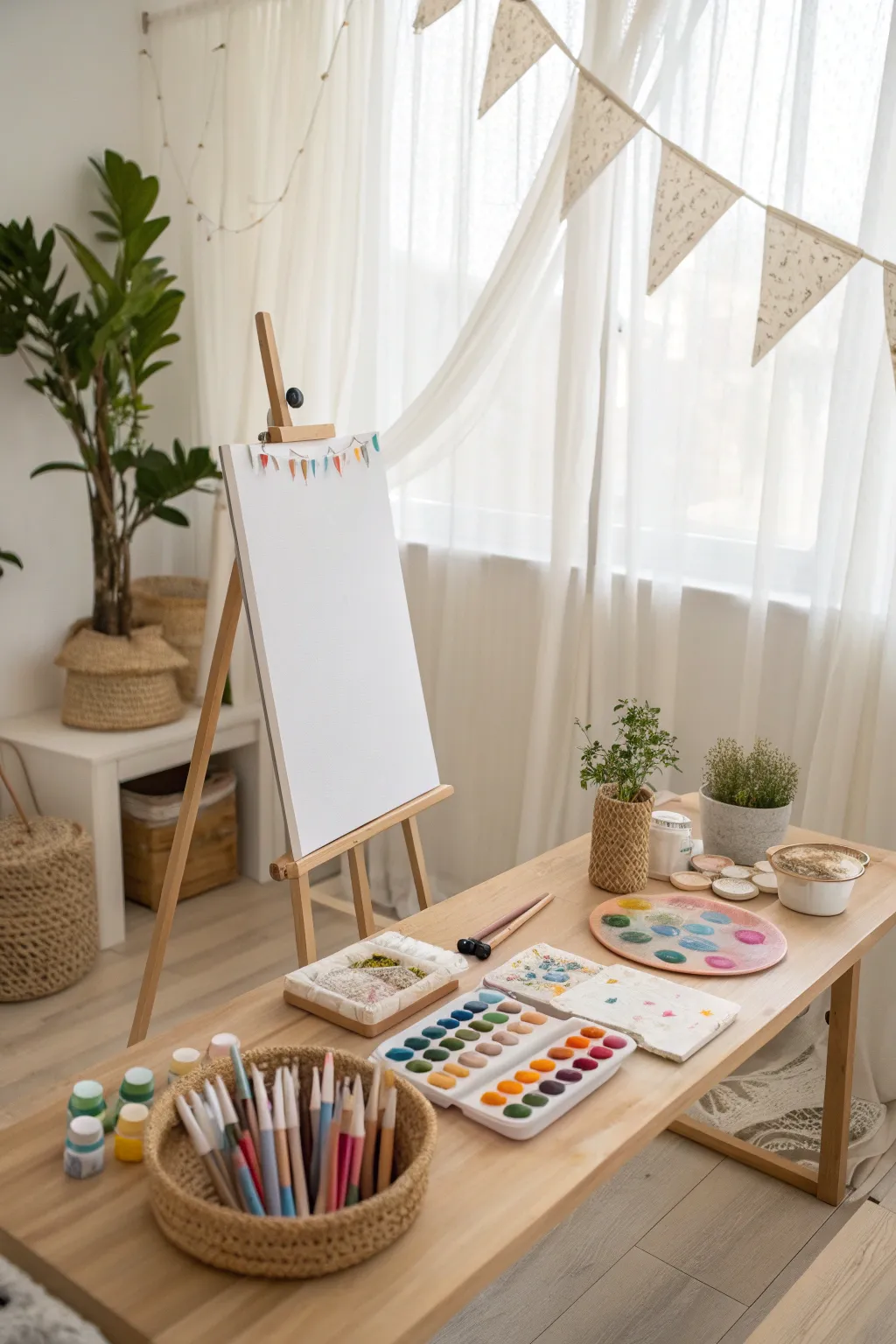 Unleash your creativity at our themed painting stations – where every brushstroke is a journey!