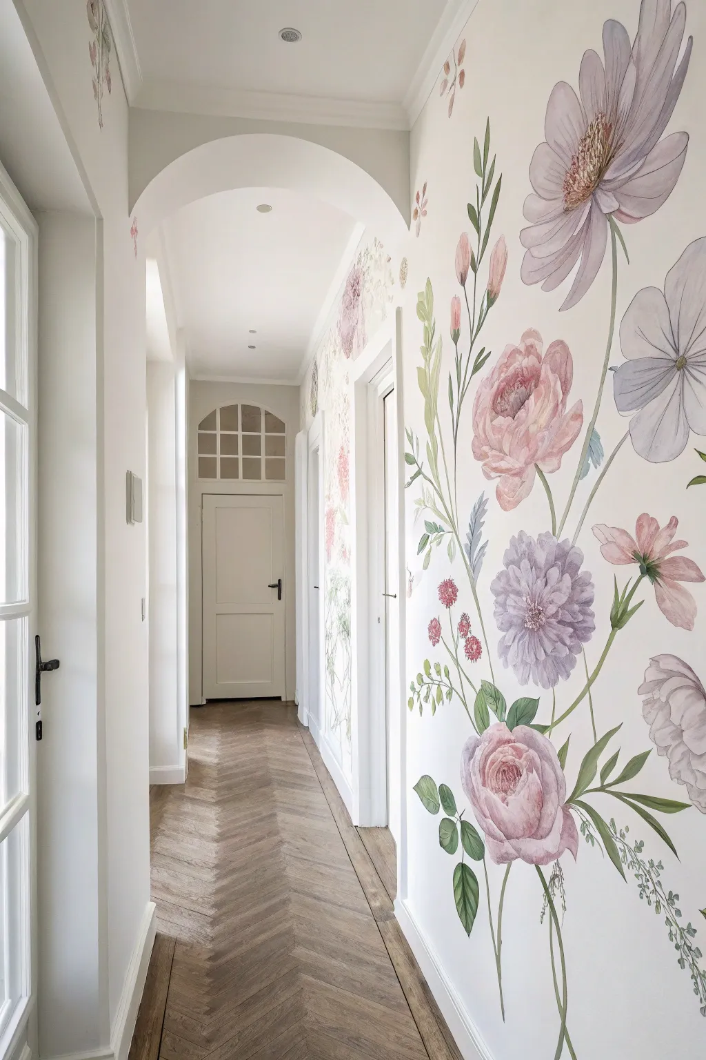 Bring your walls to life with the magic of floating flower illusions. A touch of whimsy for your home.