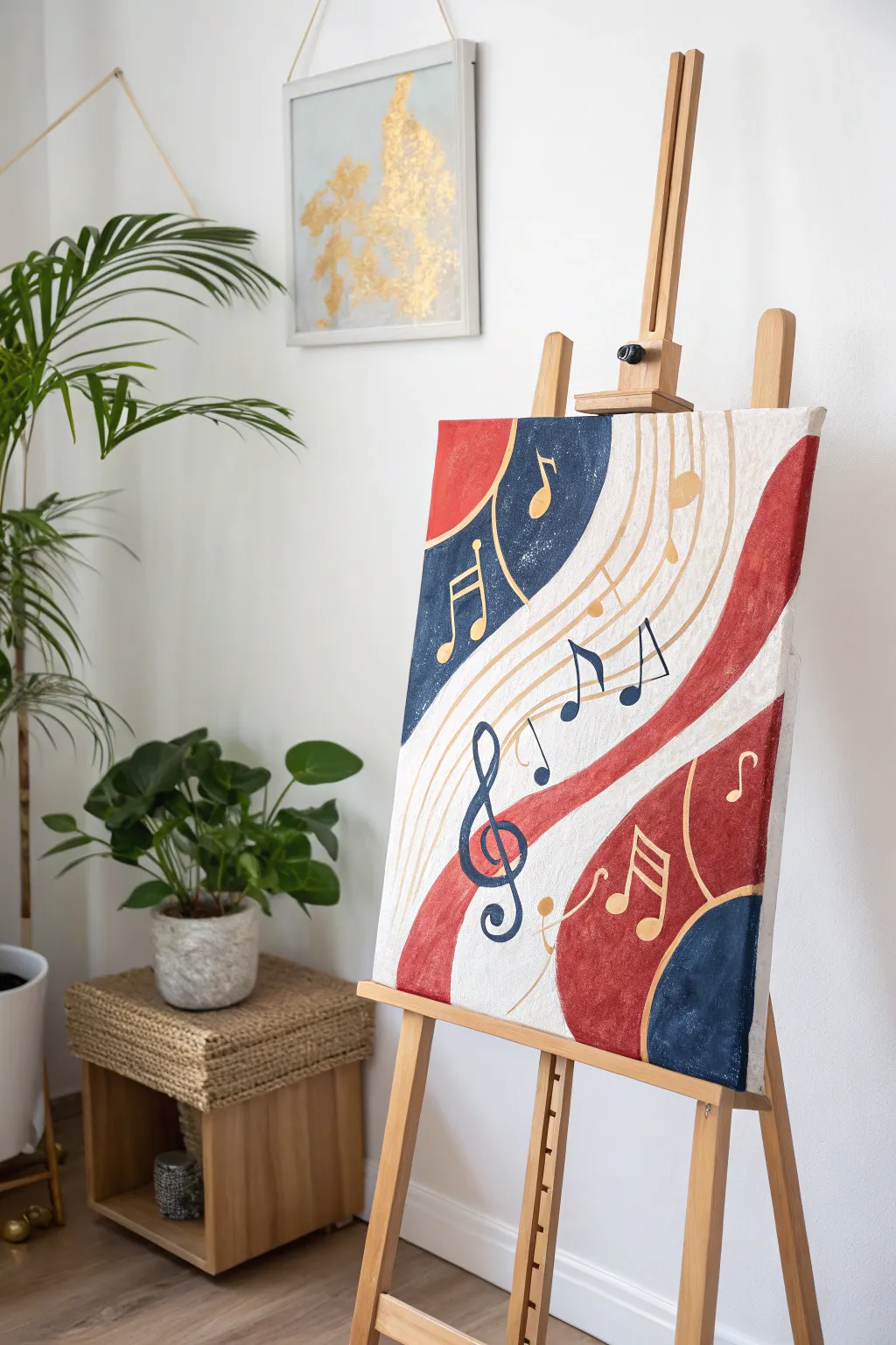 Transform his favorite song into a visual masterpiece that sings with color and form.
