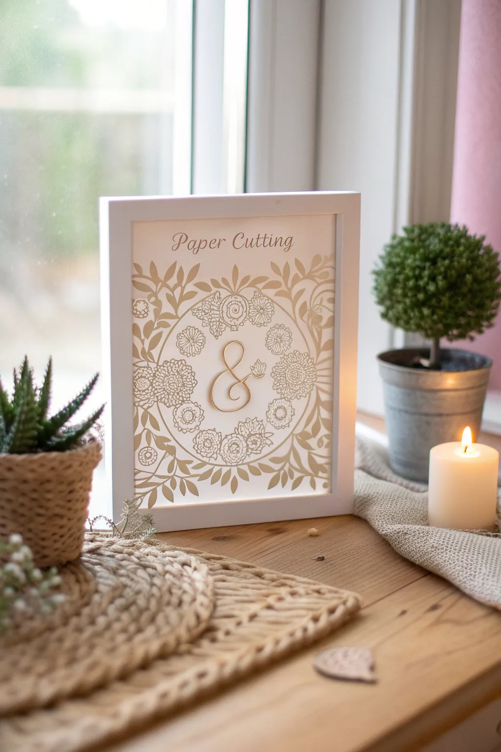 Create cherished gifts with personalized paper cutting patterns that blend simplicity and natural beauty.