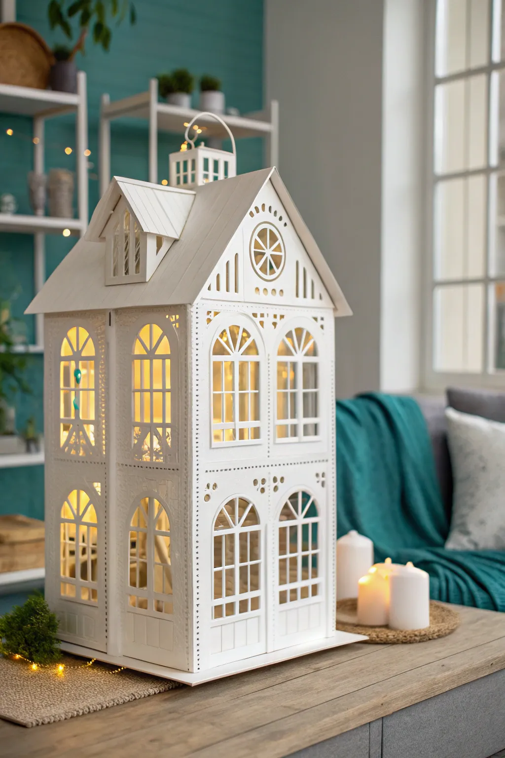 Elevate your space with the charm of a paper urban loft, where city vibes meet minimalist elegance.