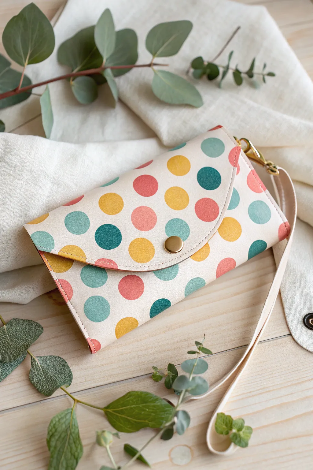Add a splash of fun to your style with a vibrant polka dot paper purse, perfect for any playful occasion!