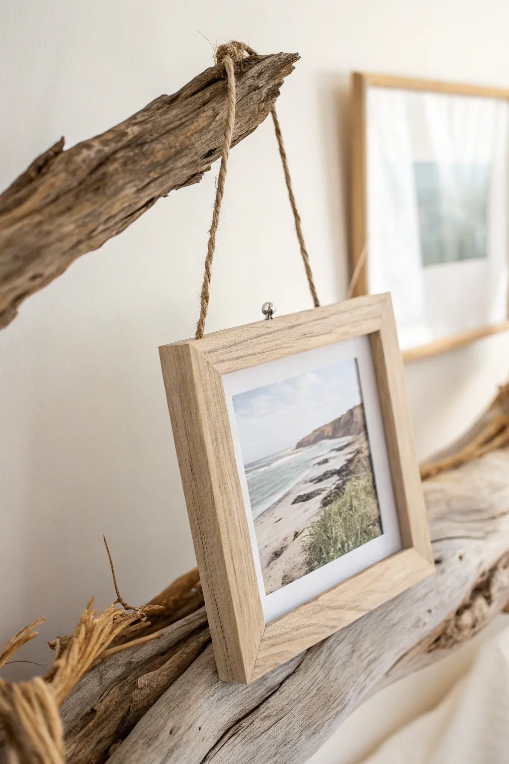 Elevate your wall art with boho-chic hanging techniques.