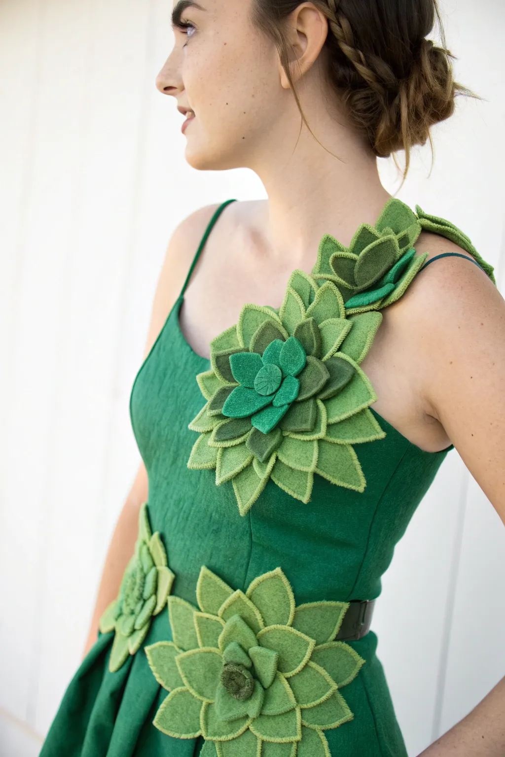 Embrace your inner succulent with this chic and charming costume!