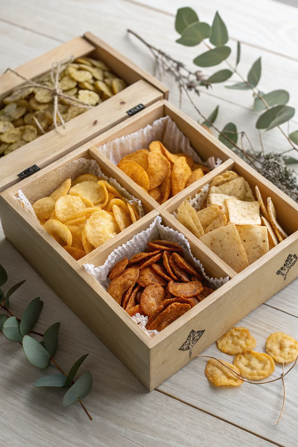 Delight in the simplicity and flavor of our artisan potato snack gift box – the perfect holiday treat for any snack lover!