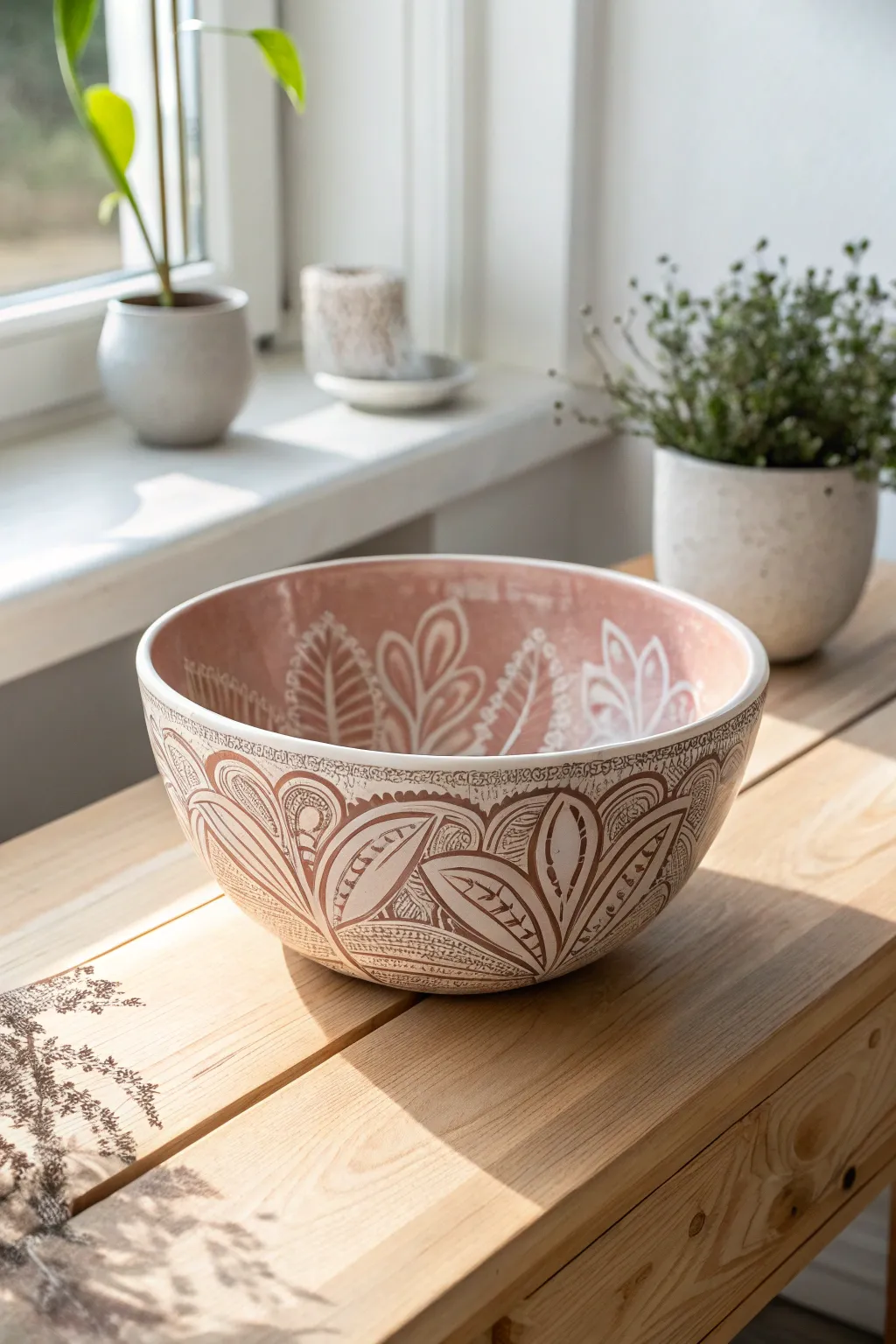 Discover the art of sgraffito: where texture meets elegance in pottery.