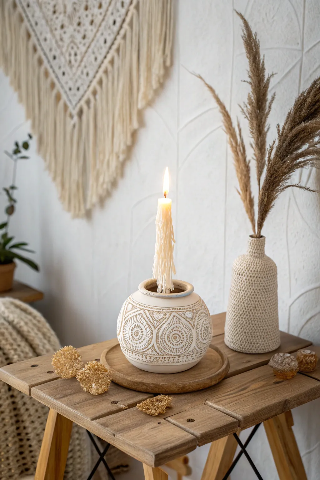 Embrace the beauty of simplicity with intricately carved candle holders that transform your space into a cozy haven.