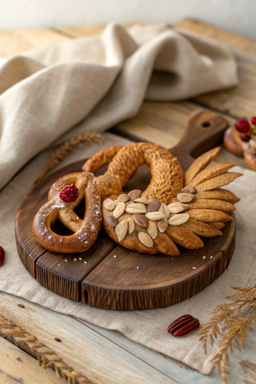 Transform your Thanksgiving table with charming turkey pretzels, where art meets flavor!