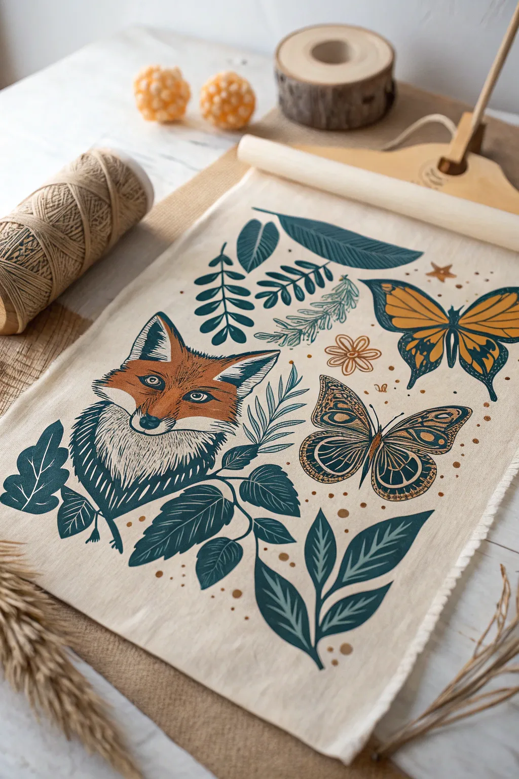 Embrace the wild harmony of nature with this vibrant mixed species collage.