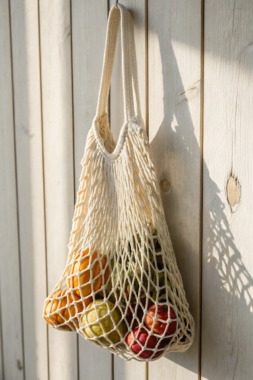 Embrace the charm of simplicity with this elegant mesh bag, perfect for any occasion.