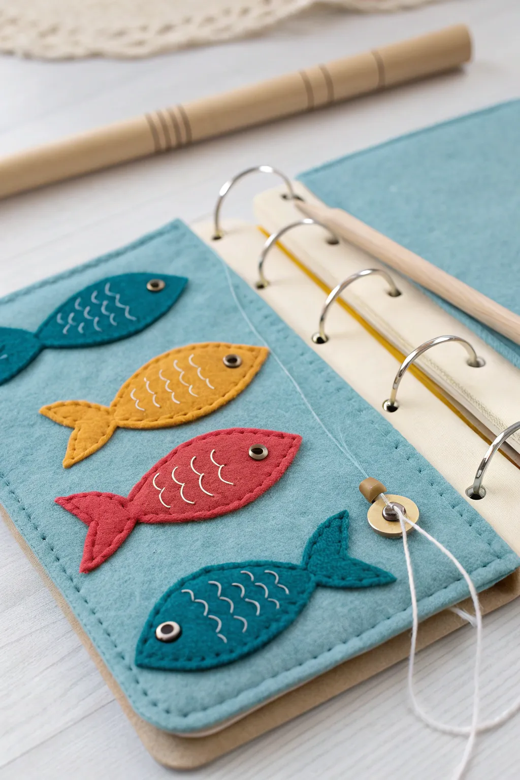 Dive into fun with this enchanting magnetic fishing game, blending Scandinavian minimalism with a boho touch!