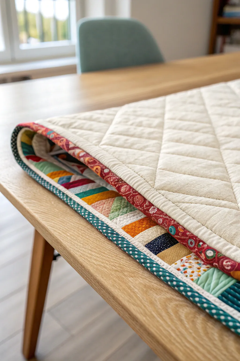 Transform fabric selvages into a stunning quilt binding for a unique, textural finish that celebrates both simplicity and bold color.