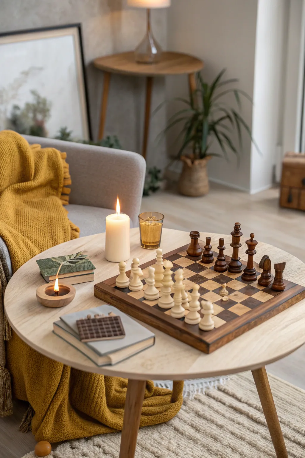 Strategize and laugh the rainy day away with a classic board game night.