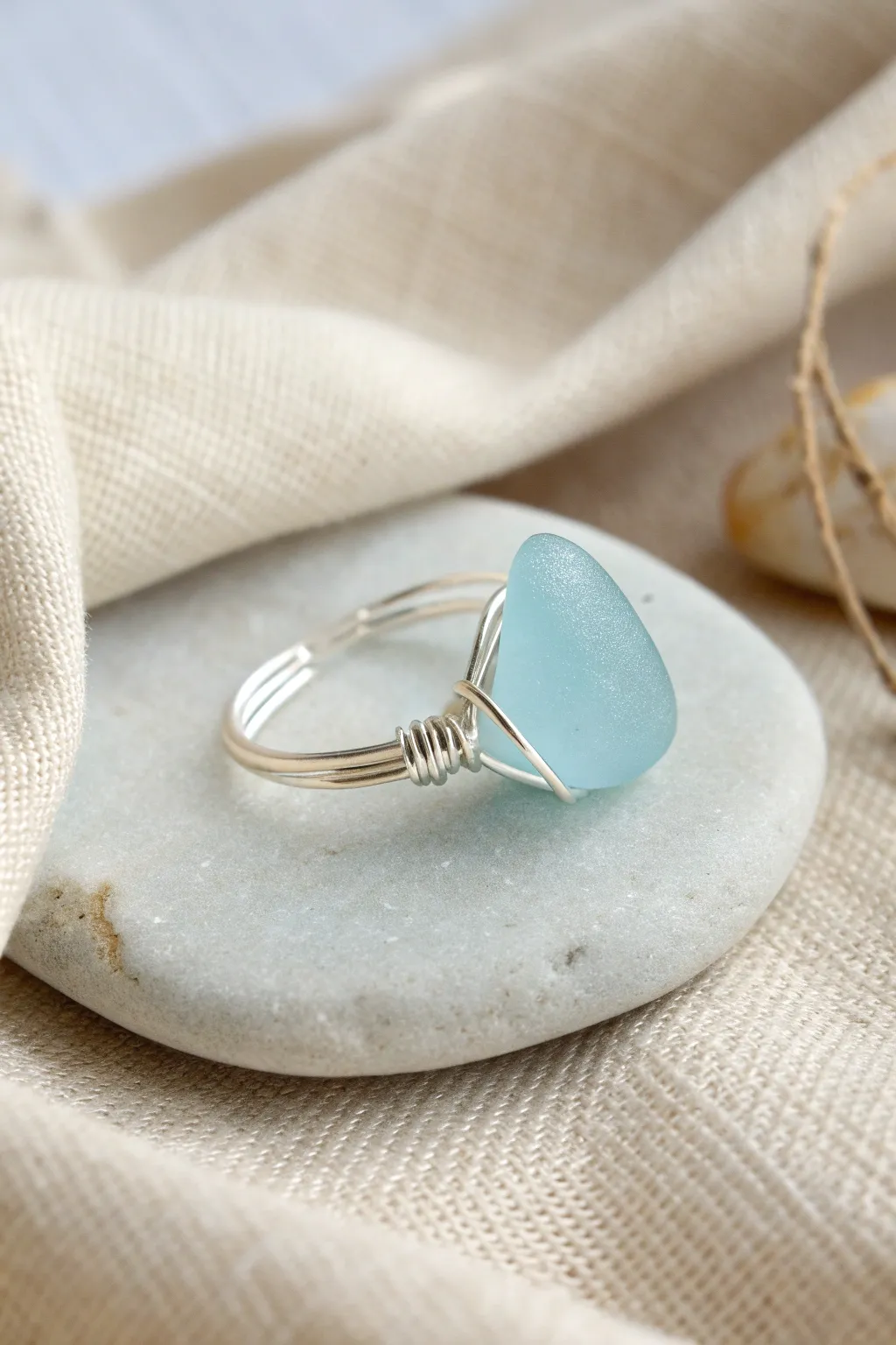 Elevate your style with the natural beauty of sea glass rings—where the ocean meets minimalist elegance.